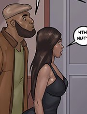 What I want is for you to take me to my place and fuck me / Apartment 1B / Interracial comic