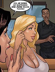 I know how much you love that perfect pussy pleaser of a cock he has / The poker game 4 / Interracial comic