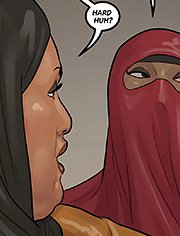 You’re lucky you have that monster cock between your legs / Art class 3 / Interracial comic