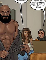 God bless and protect that man and his elongated rock hard penis / Art class 3 / Interracial art