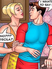 Lucas become irrationally turned on when he saw her bent over / A Horny Hot Cousin / The golden cherry / welcomix (tufos)