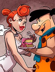 You had sex with my mother behind my back / The Flintstoons / Fredy’s birthday / welcomix (tufos)