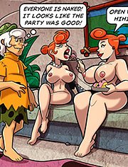 Get this dick in between my boobs, Bamban / The Flintstoons / Big Birthday Orgy / welcomix (tufos)