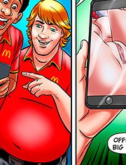 Cumming helps to relax, but it also gives me a crazy hunger / Nymphomaniac Nerd / Exchanging pussy for a Big Mac / welcomix (tufos)