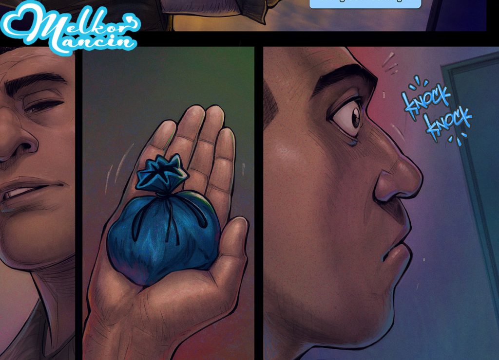 Make yourself confortable, want some wine? - Mania by Melkor Mancin