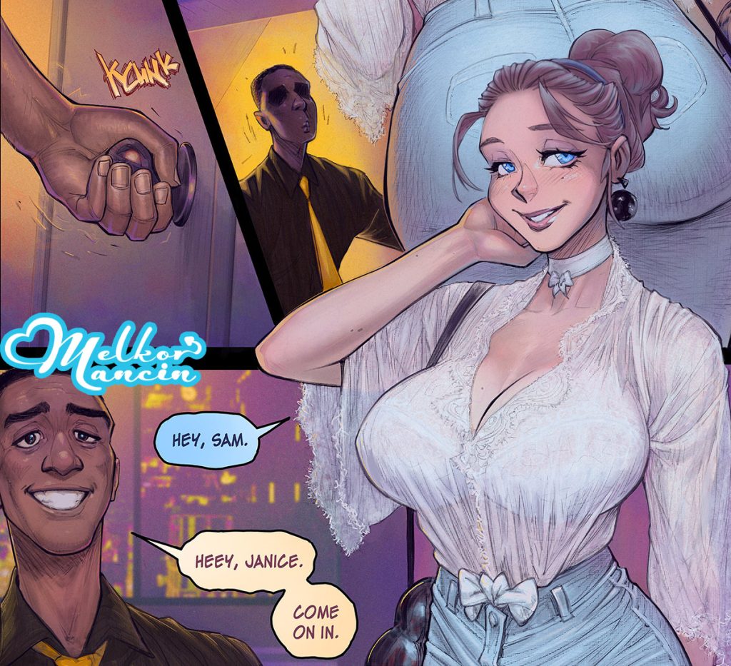 Make yourself confortable, want some wine? - Mania by Melkor Mancin