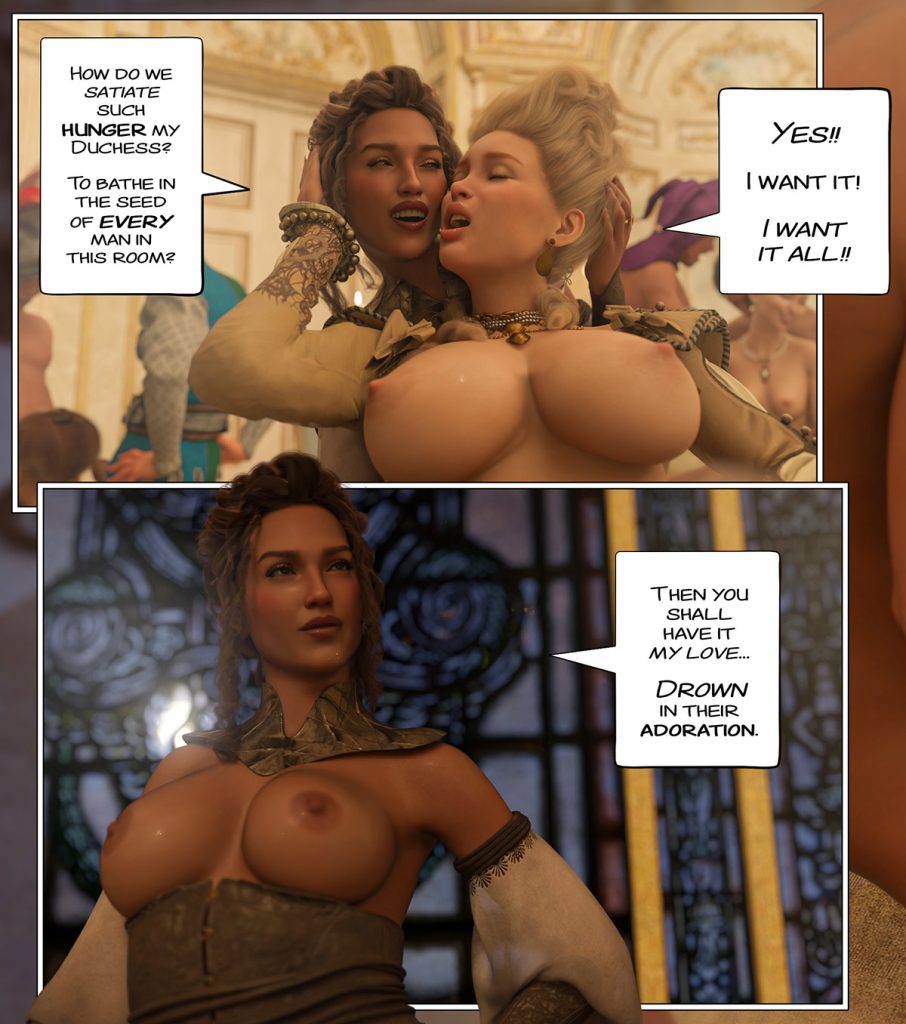 My cunt brims with the gifts of ten men - The ring of the Roman Empress 8 by Tab109