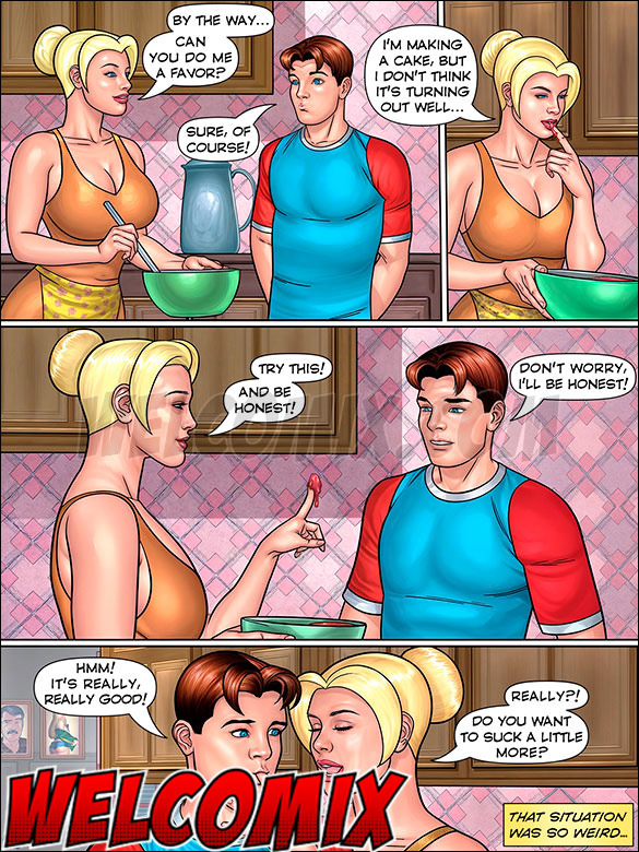 Lucas become irrationally turned on when he saw her bent over - A Horny Hot Cousin, The golden cherry by welcomix (tufos)