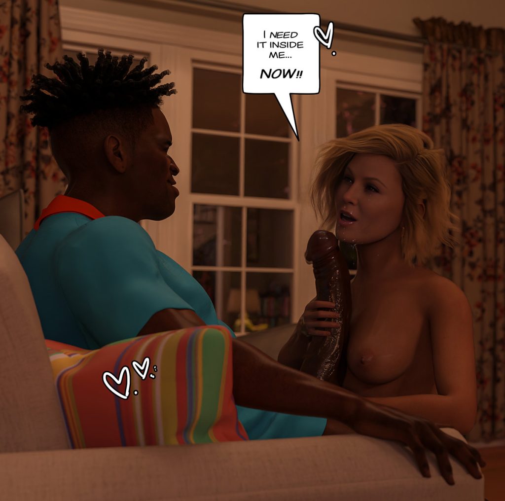 I love being filled like this, it's so fucking good - Delivery included, A modern family parody by Tab109