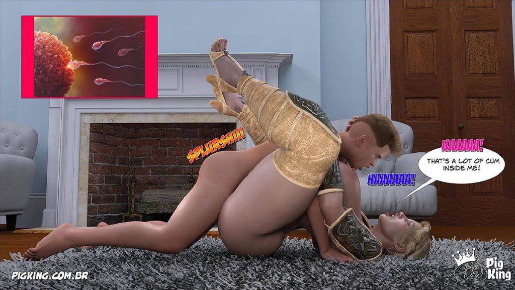 Your mother loves to swallow your huge cock - Lost family 46 by Pig King, CrazyDad 3D