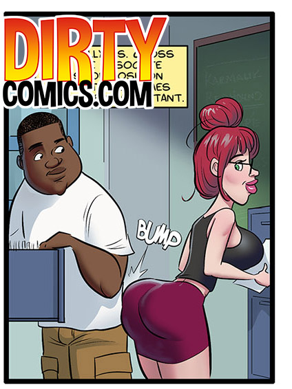 I loves me some white bitches - Hot for Ms. Cross by dirty comics