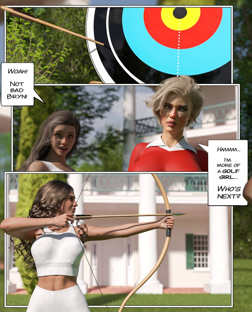 You missed the target but that tree never stood a chance - The ring of the Roman Empress 11 by Tab109