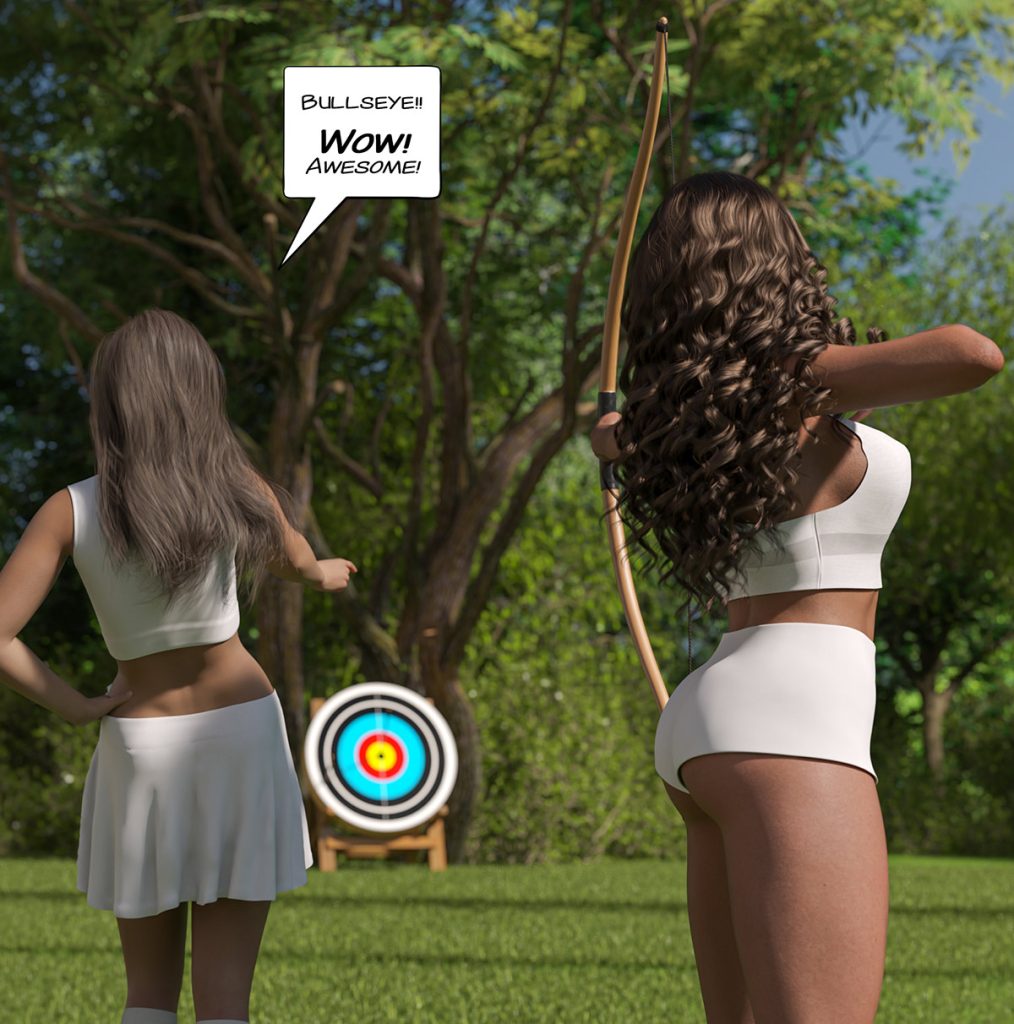 You missed the target but that tree never stood a chance - The ring of the Roman Empress 11 by Tab109
