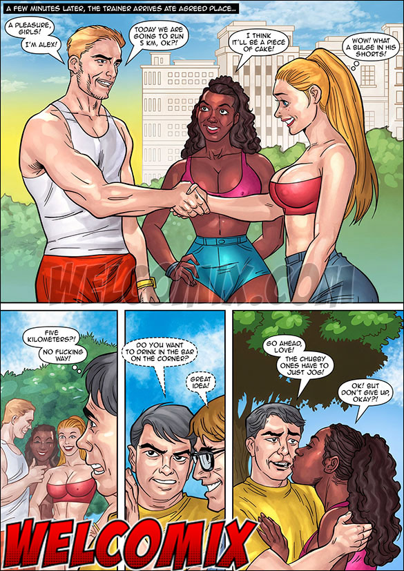 If you run, I promise you hot sex later - Anacondas, Working hard at training by welcomix (tufos)