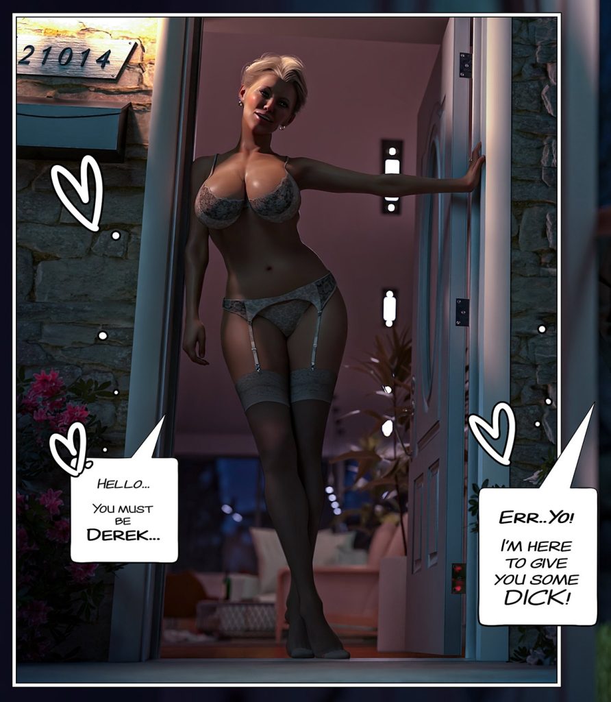 My pussy is soaked, I need one of those cocks - Stella's perfect match by Tab109