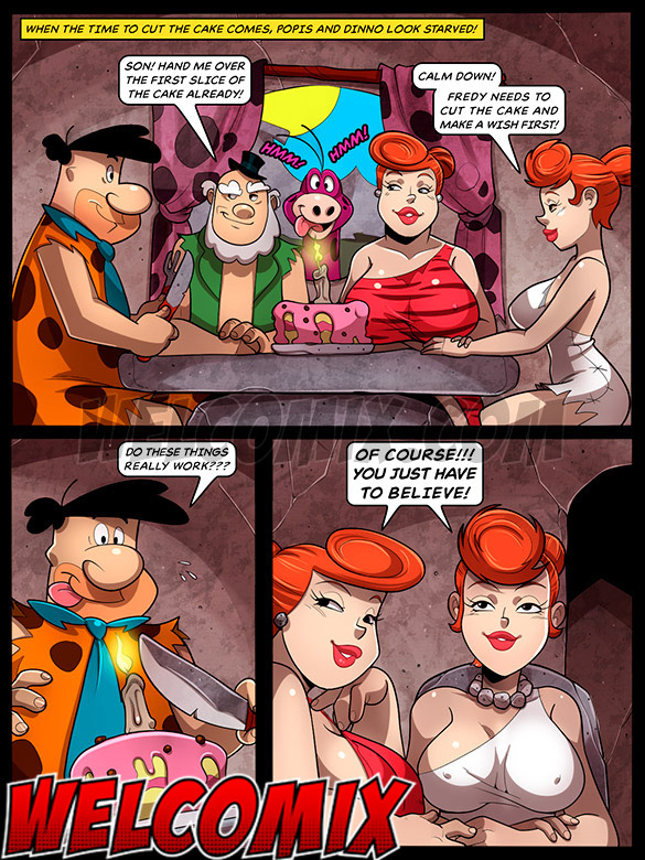 You had sex with my mother behind my back - The Flintstoons, Fredy's birthday by welcomix (tufos)