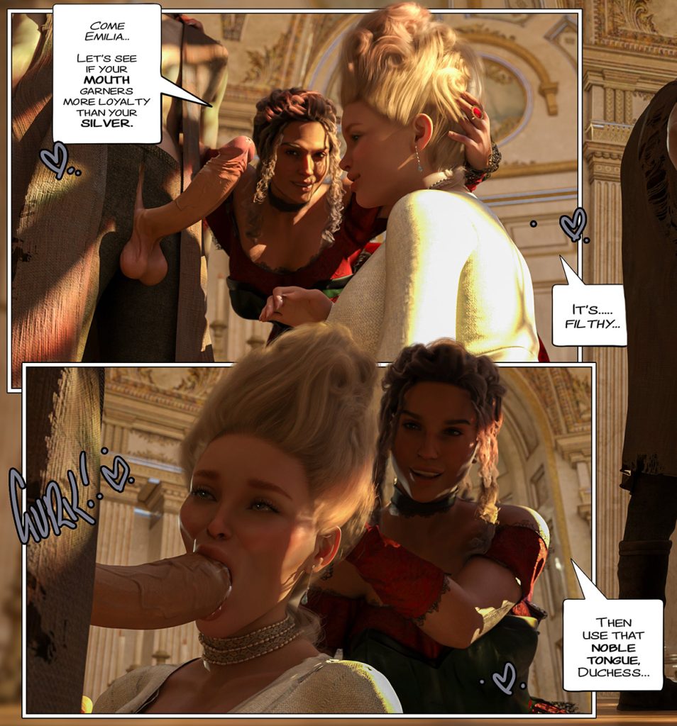 She sucks like dockside wench - The ring of the Roman Empress 8 by Tab109