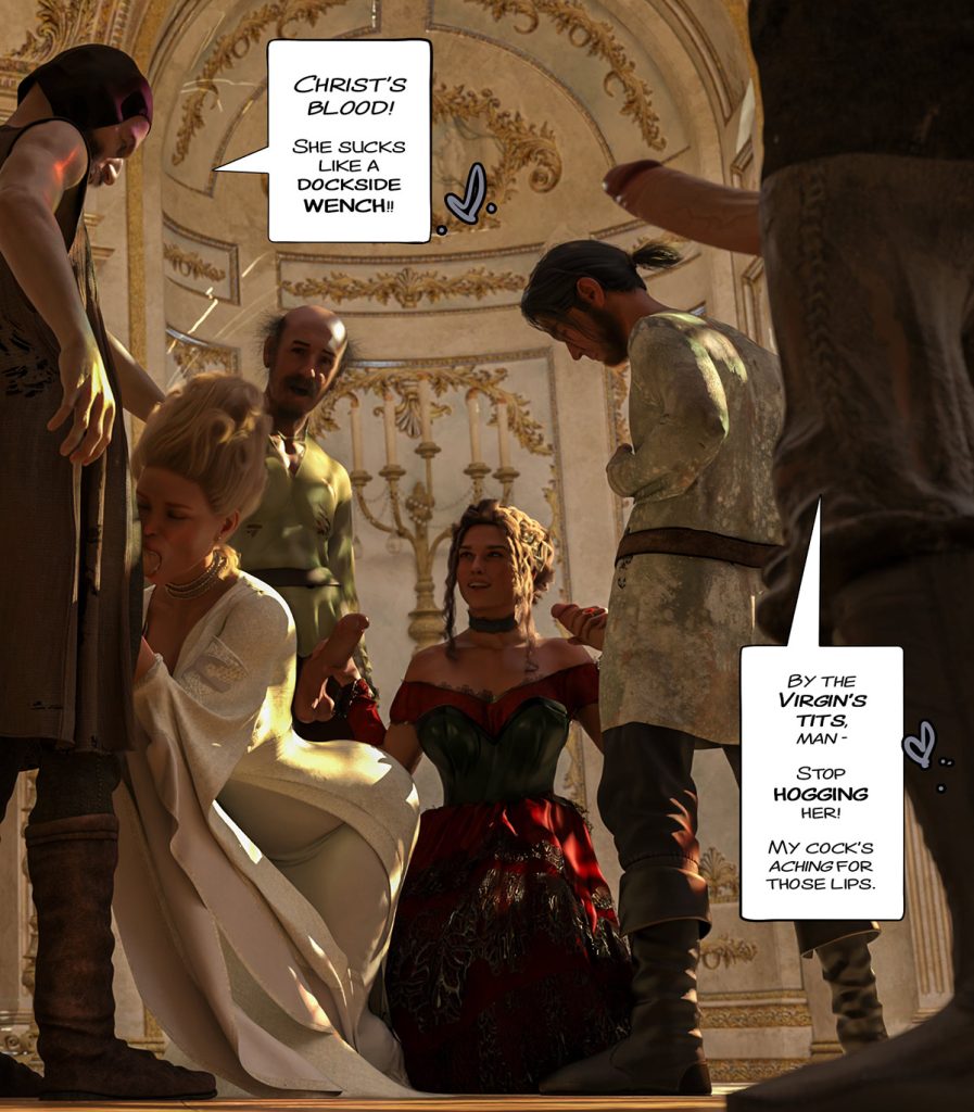 She sucks like dockside wench - The ring of the Roman Empress 8 by Tab109