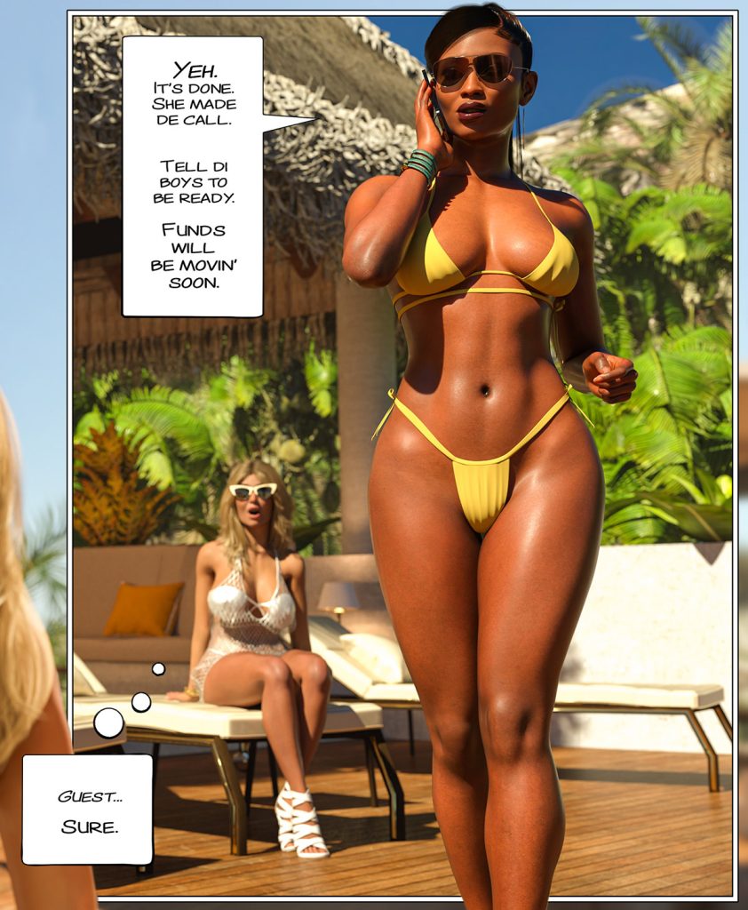 Your sweetness still sings upon my tongue, my amazon - Tropic of sin 2, Veronica Sinclair by Tab109