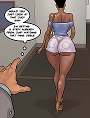 Would you just look at that juicy ass / The mayor 5 / Interracial comic